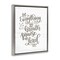 Stupell Industries Praise The Lord Proverb Floater Framed Canvas Wall Art Design by Imperfect Dust